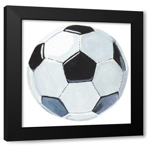 Sporting VI Black Modern Wood Framed Art Print with Double Matting by McCavitt, Naomi