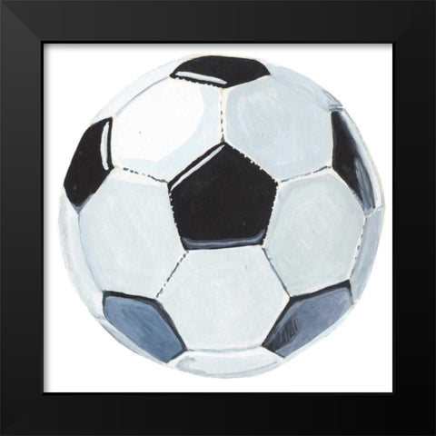 Sporting VI Black Modern Wood Framed Art Print by McCavitt, Naomi