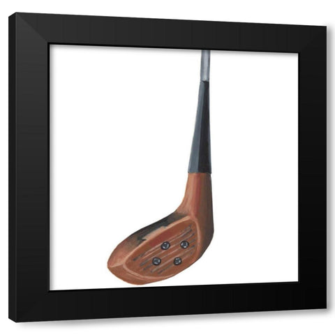 Sporting VII Black Modern Wood Framed Art Print with Double Matting by McCavitt, Naomi