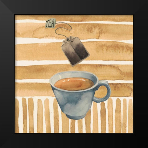 Cafe au Lait III Black Modern Wood Framed Art Print by Popp, Grace
