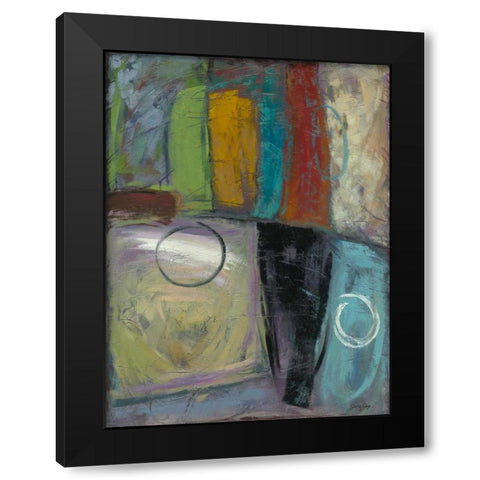 Cool Jazz I Black Modern Wood Framed Art Print by Joy, Julie