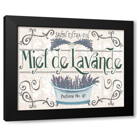 Vintage Soap Design I Black Modern Wood Framed Art Print by Popp, Grace