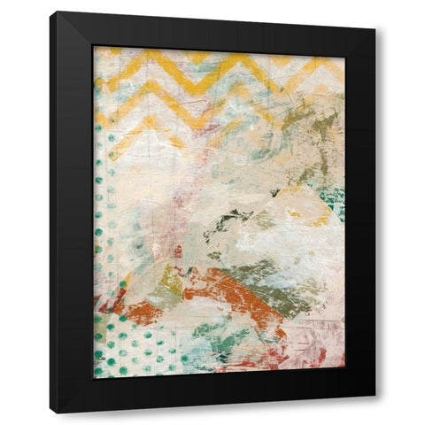 Signboard Signals II Black Modern Wood Framed Art Print by Vess, June Erica