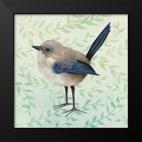 Little Bird III Black Modern Wood Framed Art Print by Popp, Grace