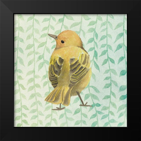 Little Bird IV Black Modern Wood Framed Art Print by Popp, Grace