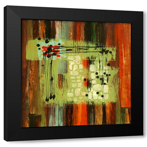 The Source II Black Modern Wood Framed Art Print by Orlov, Irena