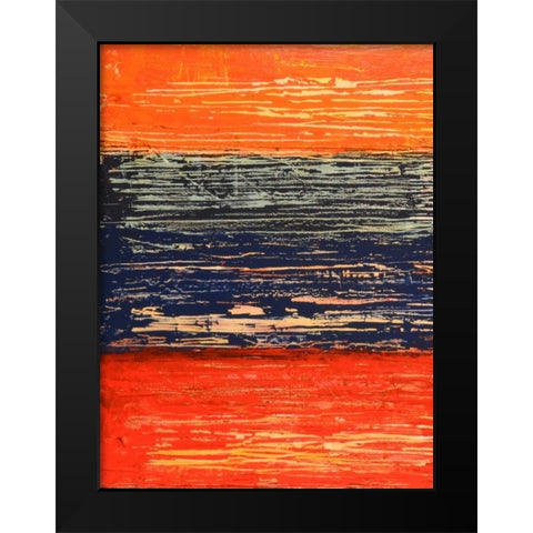 Electric Morning I Black Modern Wood Framed Art Print by Avondet, Natalie