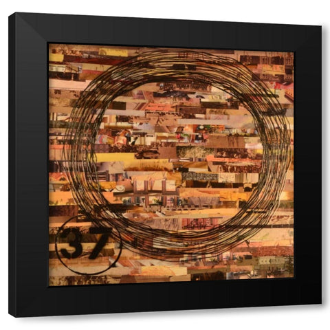 Corporate Life I Black Modern Wood Framed Art Print by Avondet, Natalie