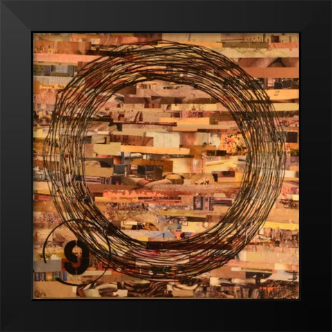 Corporate Life II Black Modern Wood Framed Art Print by Avondet, Natalie