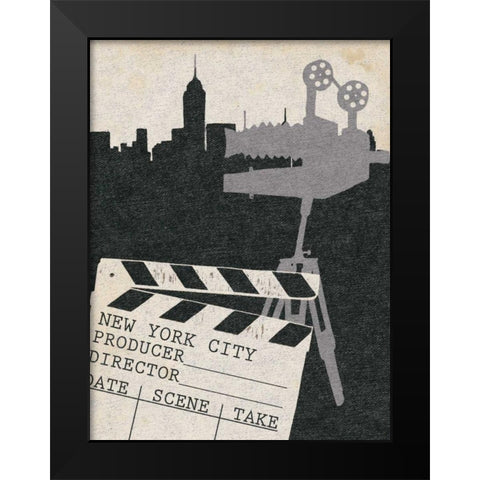 Vintage Film II Black Modern Wood Framed Art Print by Popp, Grace