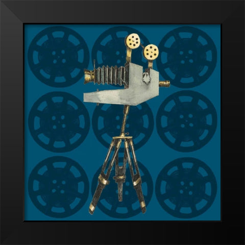 Vintage Film III Black Modern Wood Framed Art Print by Popp, Grace