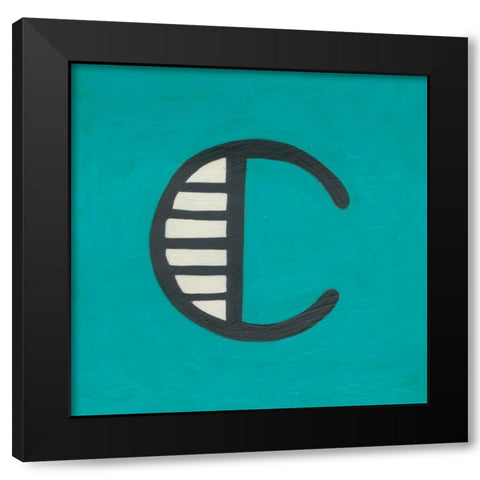 Luciens C 6-Up Black Modern Wood Framed Art Print with Double Matting by Zarris, Chariklia