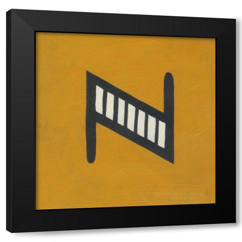 Luciens N 6-Up Black Modern Wood Framed Art Print with Double Matting by Zarris, Chariklia