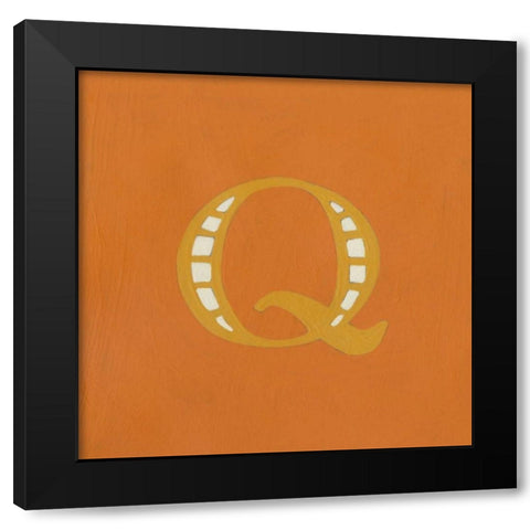 Luciens Q 6-Up Black Modern Wood Framed Art Print by Zarris, Chariklia