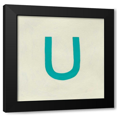 Luciens U 6-Up Black Modern Wood Framed Art Print with Double Matting by Zarris, Chariklia