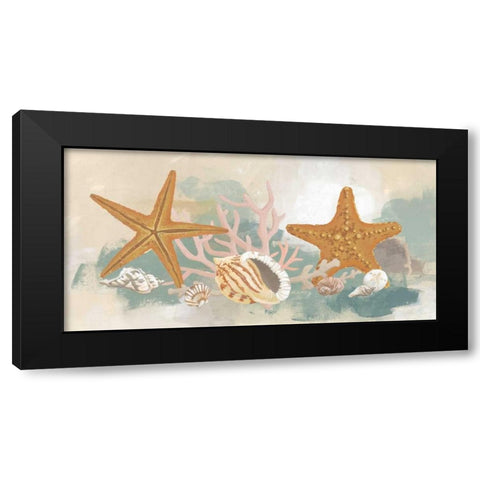 Marine Tableau II Black Modern Wood Framed Art Print by Vess, June Erica