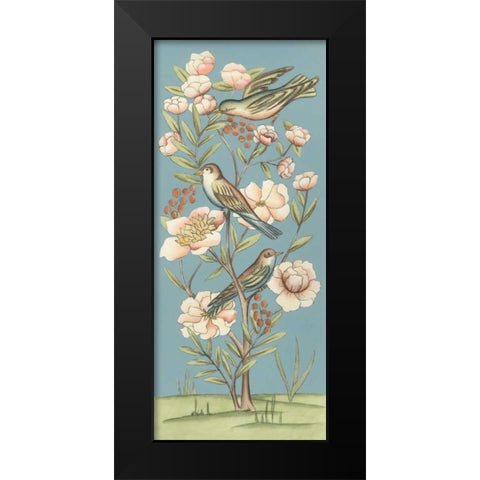 Pastel Chinoiserie II 2-Up Black Modern Wood Framed Art Print by Zarris, Chariklia