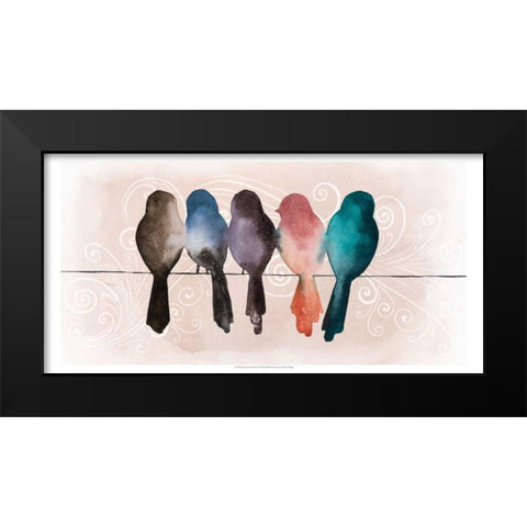 Afternoon Twitter I Black Modern Wood Framed Art Print by Popp, Grace