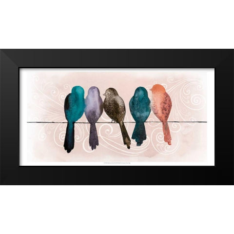 Afternoon Twitter II Black Modern Wood Framed Art Print by Popp, Grace