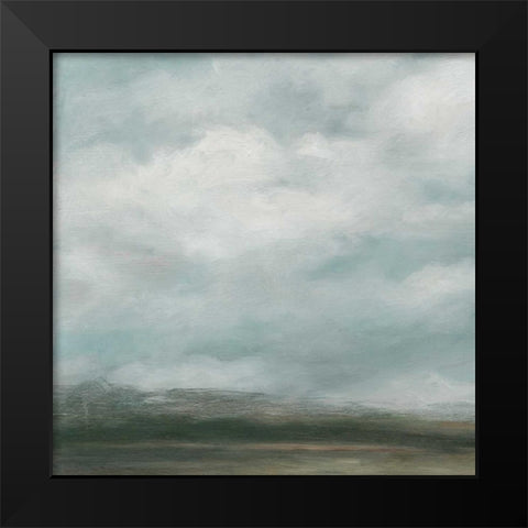 Cloud Mist I Black Modern Wood Framed Art Print by Harper, Ethan