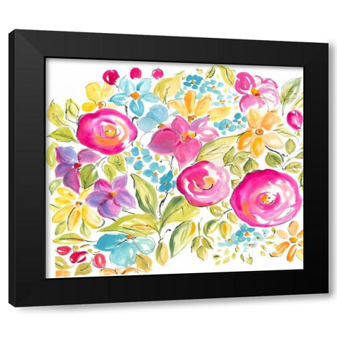 Abundance I Black Modern Wood Framed Art Print with Double Matting by Minasian, Julia