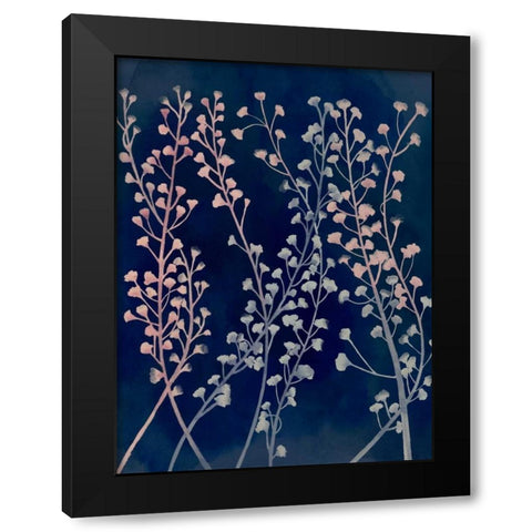 Midnight Haze II Black Modern Wood Framed Art Print by Popp, Grace