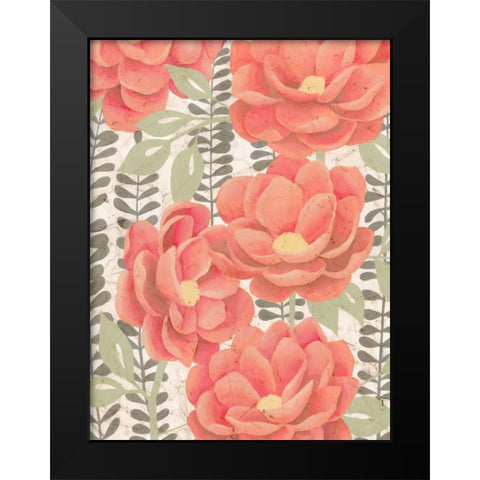 Summer Gardens I Black Modern Wood Framed Art Print by Popp, Grace