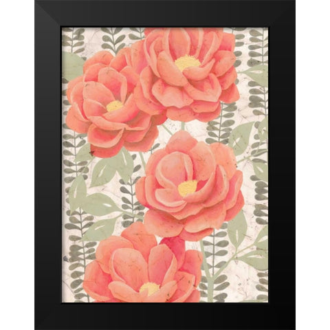 Summer Gardens II Black Modern Wood Framed Art Print by Popp, Grace