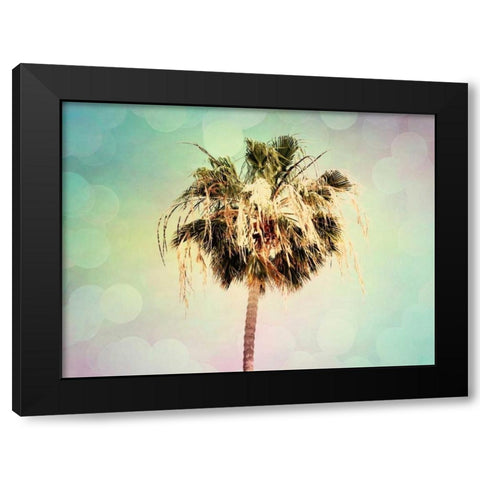 Palm Trees III Black Modern Wood Framed Art Print by Coomes, Sylvia
