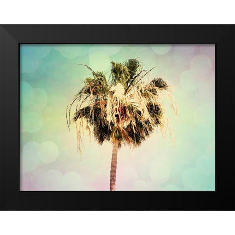 Palm Trees III Black Modern Wood Framed Art Print by Coomes, Sylvia