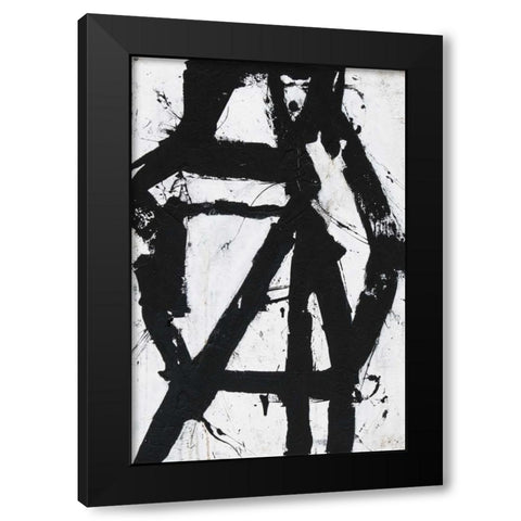 Ace of Spades I Black Modern Wood Framed Art Print with Double Matting by Ashley, Erin