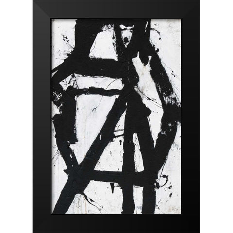 Ace of Spades I Black Modern Wood Framed Art Print by Ashley, Erin