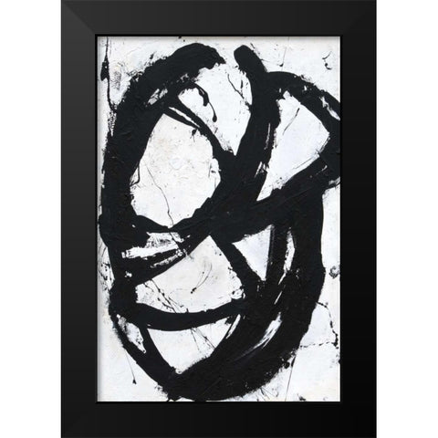 Ace of Spades II Black Modern Wood Framed Art Print by Ashley, Erin
