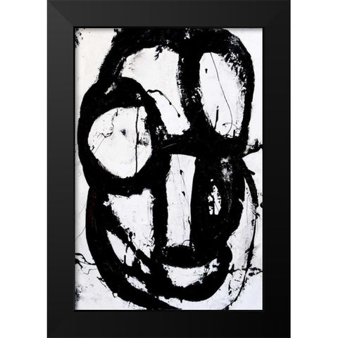 Ace of Spades III Black Modern Wood Framed Art Print by Ashley, Erin