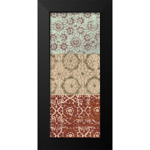 Aesthetic Board I Black Modern Wood Framed Art Print by Saunders, Alonzo