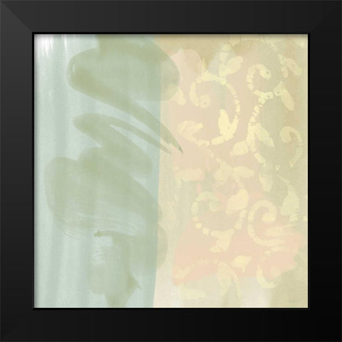 Lazy Day I Black Modern Wood Framed Art Print by Saunders, Alonzo