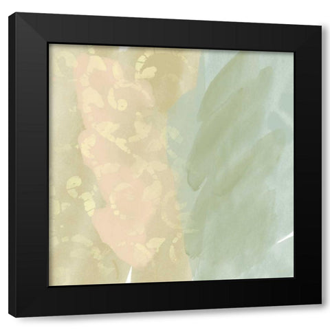 Lazy Day II Black Modern Wood Framed Art Print with Double Matting by Saunders, Alonzo
