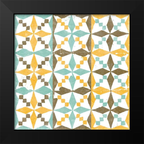 Connection II Black Modern Wood Framed Art Print by Saunders, Alonzo