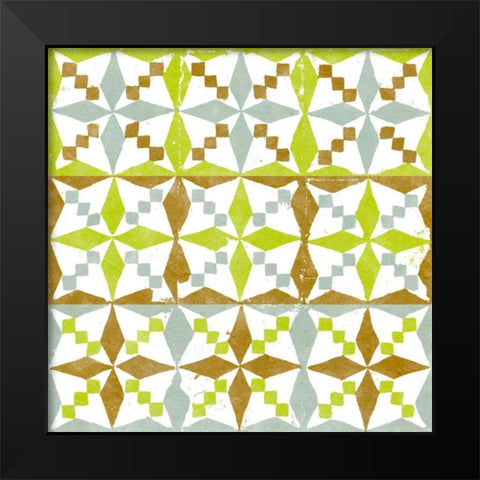 Connection III Black Modern Wood Framed Art Print by Saunders, Alonzo