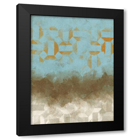 Shifting Sky II Black Modern Wood Framed Art Print by Saunders, Alonzo