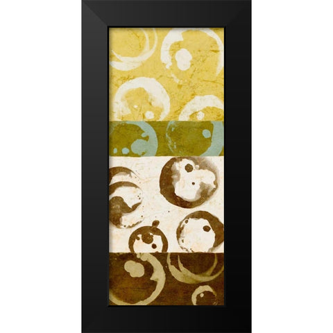 Stained Goodness I Black Modern Wood Framed Art Print by Saunders, Alonzo