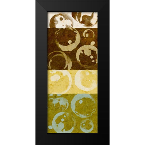 Stained Goodness II Black Modern Wood Framed Art Print by Saunders, Alonzo