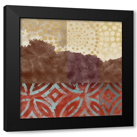 Treeline Dream I Black Modern Wood Framed Art Print with Double Matting by Saunders, Alonzo