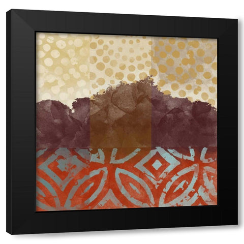 Treeline Dream II Black Modern Wood Framed Art Print by Saunders, Alonzo