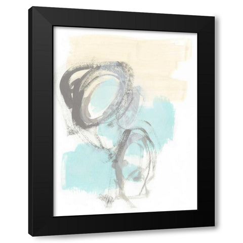 Perpetual Gesture III Black Modern Wood Framed Art Print with Double Matting by Vess, June Erica