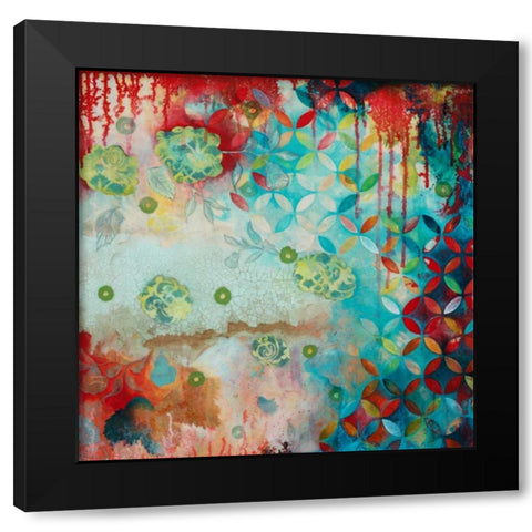 Counting Myself Lucky Black Modern Wood Framed Art Print with Double Matting by Robinson, Heather