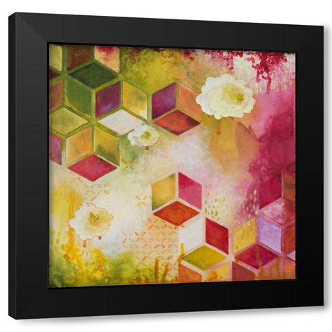 Path of Reflection I Black Modern Wood Framed Art Print by Robinson, Heather