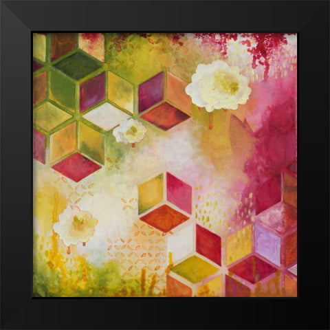 Path of Reflection I Black Modern Wood Framed Art Print by Robinson, Heather