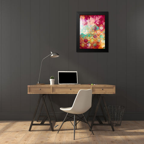 Overload I Black Modern Wood Framed Art Print by Robinson, Heather