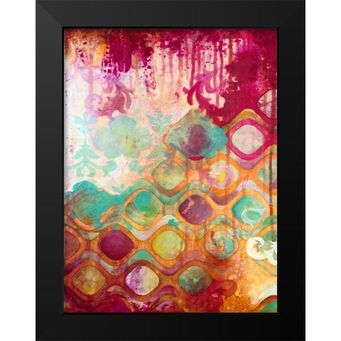 Overload I Black Modern Wood Framed Art Print by Robinson, Heather